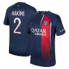 Camiseta de fútbol Paris Saint-Germain 2023-24 Hakimi 2 Primera Equipación - Hombre